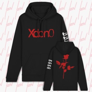 Hoodie XDONO, Tiziano Ferro, Unisex, Nero