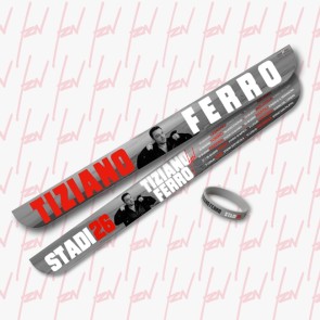 Fascetta EVENTO DATE + Bracciale silicone, Tiziano Ferro