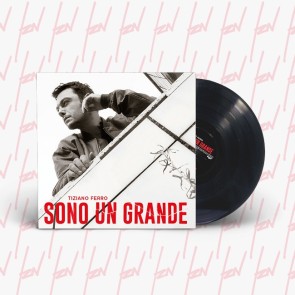 LP nero SONO UN GRANDE, Tiziano Ferro