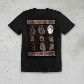 T-SHIRT HEART ALICE IN CHAINS