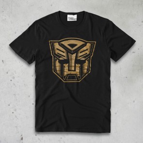 T-SHIRT ABOUT SHIELD GOLD TRANSFORMERS