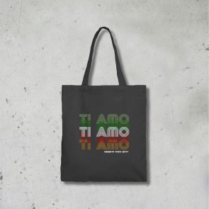 Shopper TI AMO, Dark Grey, Umberto Tozzi