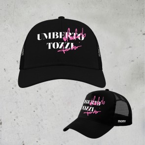 Cappello con rete AUTOGRAFO, Nero, Umberto Tozzi
