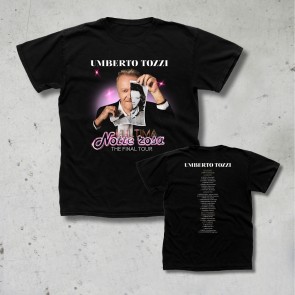 T-shirt ULTIMA NOTTE ROSA Evento, Umberto Tozzi