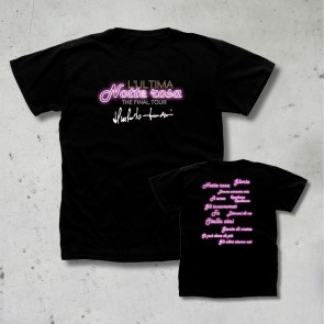 T-shirt NOTTE ROSA Locandina, Umberto Tozzi