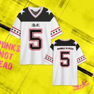 T-shirt HOCKEY 5, Bambole di Pezza, Bianca, Unisex