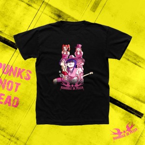 T-shirt COMICS DIRTY BANDIDAS - BAMBOLE DI PEZZA