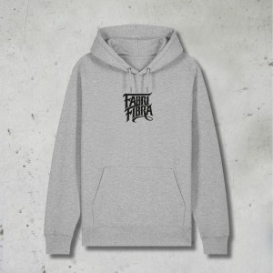 Hoodie, LOGO CARTOON, Fabri Fibra, Unisex, Grigia