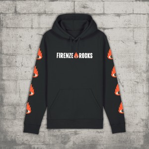 Felpa EVENTO Nera, FIRENZE ROCKS