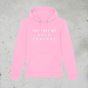 Felpa YOU TAKE MY SELF CONTROL, Rosa - RAF 40th SELF CONTROL 