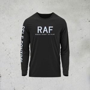 Long Sleeve PRESS START TO PLAY - RAF 40th SELF CONTROL