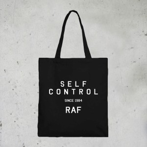 Shopper, SELF CONTROL, Nero - RAF 40th SELF CONTROL
