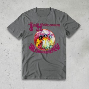 T-SHIRT ARE YOU EXPERIENCED GRIGIA JIMI HENDRIX