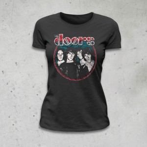 T-SHIRT DONNA LINE UP THE DOORS