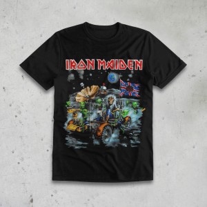 T-SHIRT KNEBWORTH MOON BUGGY IRON MAIDEN