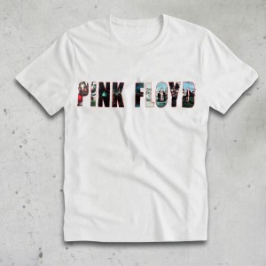 T-SHIRT LOGO PINK FLOYD