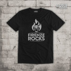T-SHIRT LOGO - FIRENZE ROCKS