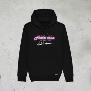 Felpa NOTTE ROSA Locandina, Nera, Umberto Tozzi