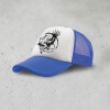 CAPPELLO RAPPER LOGO NEGRITA BLU