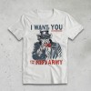 T-SHIRT UNCLE SAM ARMY KISS